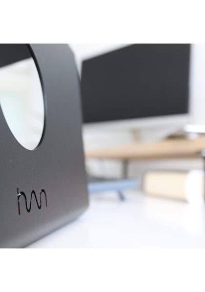 Hansdo Monitör Standi - Monitör Yükseltici MDF Lam Safir Meşe