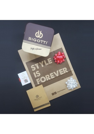 Bigotti 8680161665250 Fonksiyonlu Hasır Erkek Kol Saati