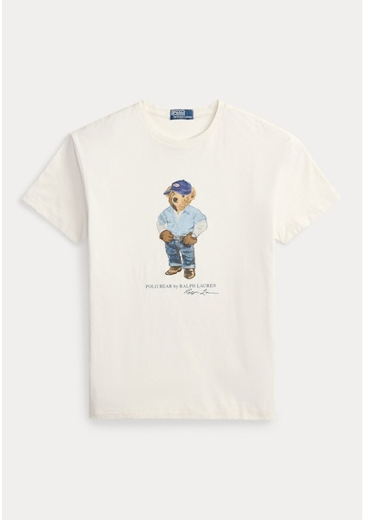 Polo Ralph Lauren Regular Fit Polo Bear T-shirt Beyaz