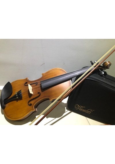 Vivaldi Vl-904 4/4 Keman Seti Yastık.Yay.Reçine.Taşıma Kutusu
