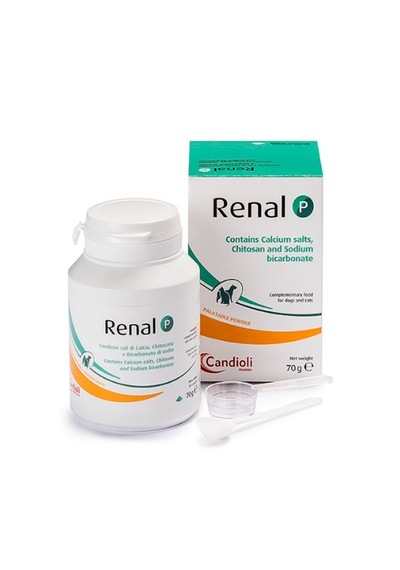 Candioli Renal-p Toz Kedi Ve Köpek Böbrek Ve Üriner Sistem Destekleyici 70 Gr