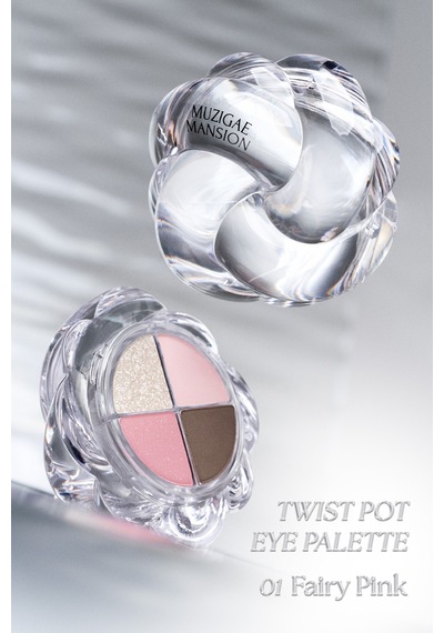 Muzıgae Mansıon Twist Pot Eye Palette 01 Fairy Pink
