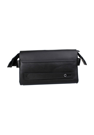 Alphaclub Bag Erkek Siyah Hakiki Deri El Ve Portföy Çantası