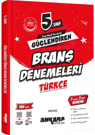 Ankara 2026 5. Sınıf Türkçe Branş Denemesi Güncel Müfredat