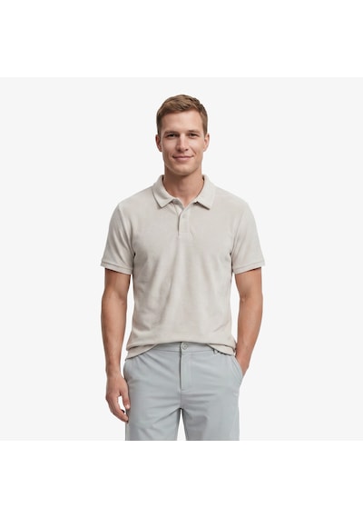 Nautica Erkek Gri Regular Fit Havlu Polo Yaka T-shirtdüzk65351t