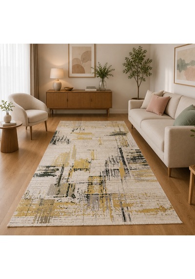 Mehari 200 X 300 Bambu Yün Halı Çok Renkli