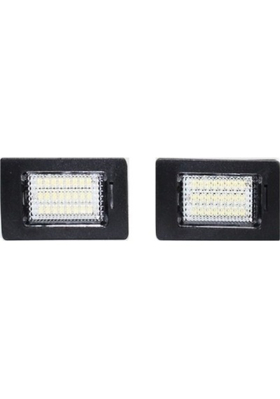 Drstuningistanbul Plaka Altı Led Canbus'Lı Beyaz 2'Li Set 12V / Laam649