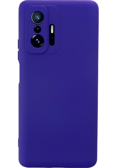 Uryport Xiaomi Mi 11t Pro Kılıf Nano İçi Kadife Silikon - Mor