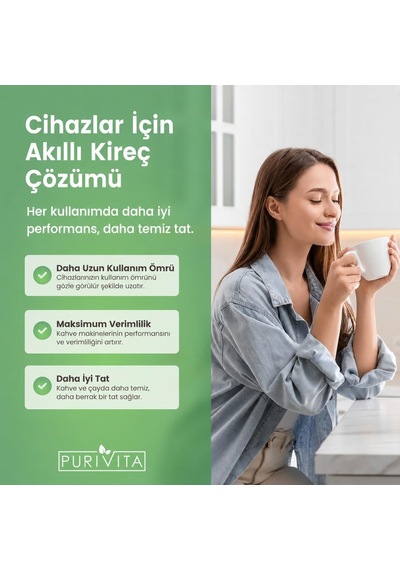 Evrensel Kahve Makinesi Kireç Çözücü 500 Ml - Kahve Makinesi Kireç Çözücü Sıvı - Sıvı Kireç Çözücü Diğer