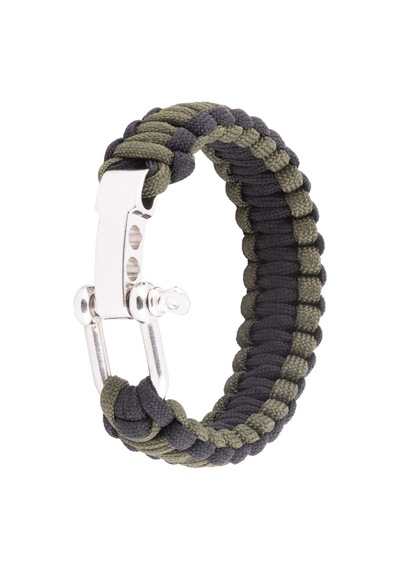 Outdoor Paracord Bileklik 3 Kademeli Krom Kilit Çok Renkli