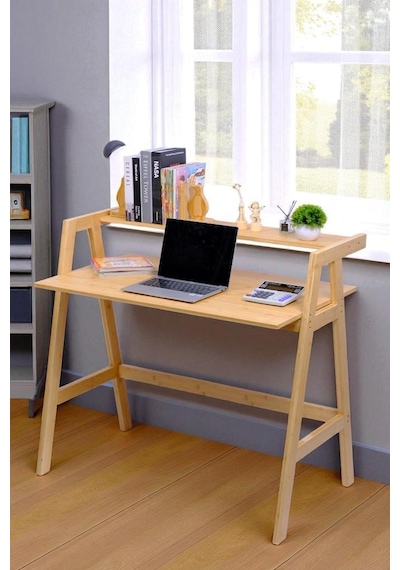 Digithome Bambu Masif Çalışma Masası 1 Raflı Kitaplıklı Ofis Bilgisayar Masası Db-0030 Kahverengi Digithome Bambu Masif Çalışma Masası 1 Raflı Kitaplıklı Ofis Bilgisayar Masası Db-0030 Kahverengi