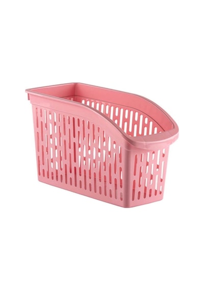 Buzdolabı İçi Raf Düzenleyici-organizer Dolap Düzenleyici-meyvelik-sebzelik 4,5 Lt Pudra Pembe