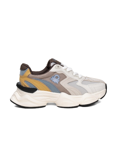 United Colors Of Benetton Benetton Bnı-11121 Kadın Klasik Sneaker Bej-bej Bej