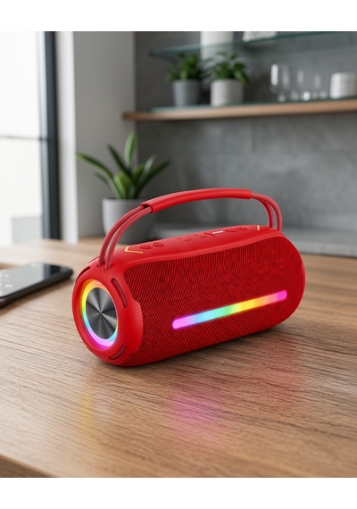 Rgb Işıklı Taşınabilir Hoparlör Uczzzx360speaker-9
