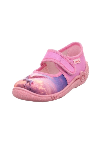 Superfit Belinda Kız Çocuk Ev Kreş Ayakkabısı Unicorn - Lila 800288-8540