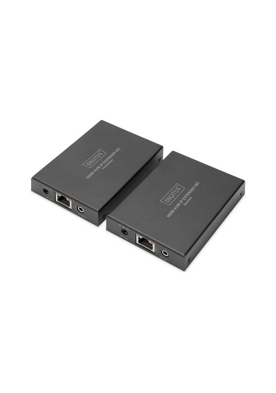 Digitus Ip Hdmı Kvm Keyboard/video Monitor/mouse Sinyal Uzatma Cihazı, Alıcı Receiver Ve Verici Transmitter Birim Dahil, 150 Metre, Usb Konsol,