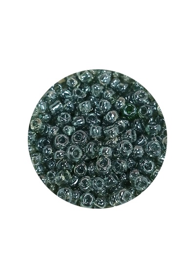 Dökme Cam Kum Boncuk 8/0 3 Mm - 20 Gram - Şeffaf Gri - Bnc174