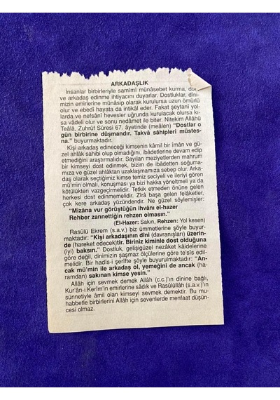 25 Şubat 2006 Takvim Yaprağı - Nostalji Koleksiyonluk Takvim Yaprağı