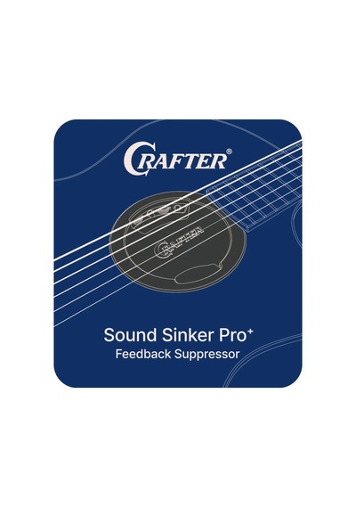 Crafter Akustik Gitar Ses Deliği Kapağı Sound Sinker Pro