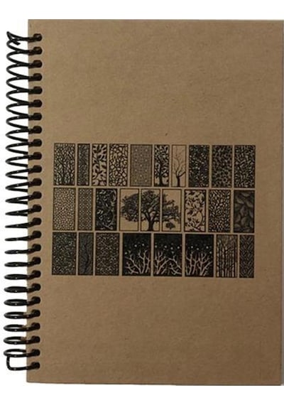 Tokaç 16x23 Kraft Spiralli Defter 100 Yp. Çizgili