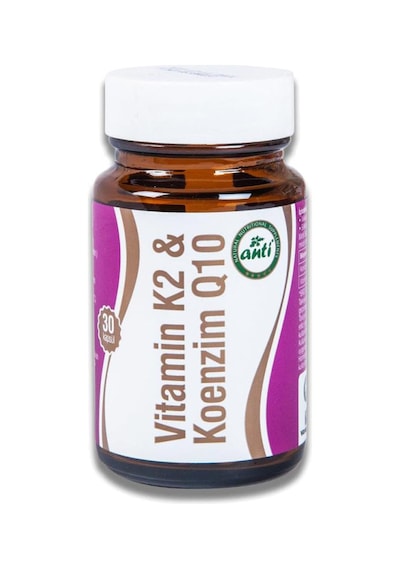 Koenzim Q10 & Mikroenkapsüle K2 Vitamini 30 Kapsül