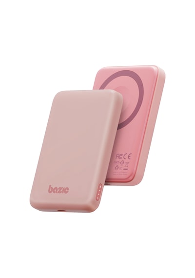 Energea X Bazic Gopower Snap 5k 3in1 5.000 Mah 20w Pd Kablolu Ve 15w Kablosuz Hızlı Şarj Magsafe Powerbank - Pembe Pembe
