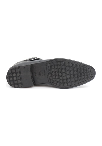 Nesilshoes Nesil Shoes Thrtrk 2301-2 Siyah Hakiki Deri Kauçuk Taban Erkek Bot