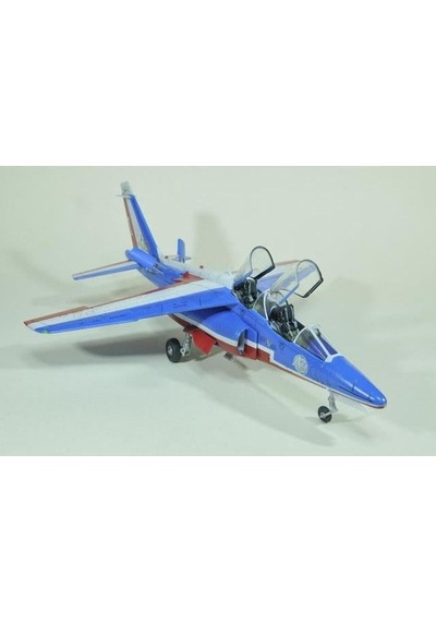 Kinetic K48064 1/48 Ölçek, Alpha Jet Patrouille De France 2017 2-in-1 Savaş Uçağı, Plastik Model Kiti-56339