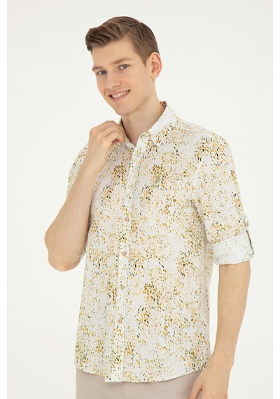 U.s. Polo Assn. Erkek Haki Gömlek Desenli 50283711-vr027 Yeşil U.s. Polo Assn. Erkek Haki Gömlek Desenli 50283711-vr027 Yeşil