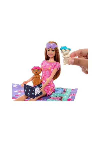 Hxn01 Barbie Ve Köpekçikleri Pijama Partisi