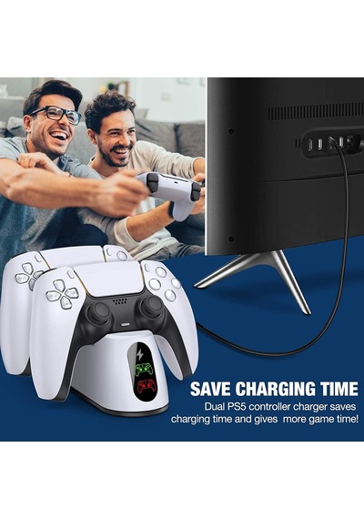 Ps5 Dualsense Şarj Istasyonu Dock Göstergeli