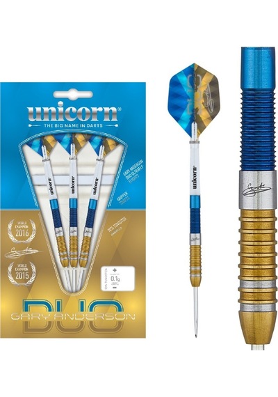 Unicorn Gary Anderson Duo % 90 Tungsten Çelik Uçlu Dart Oku