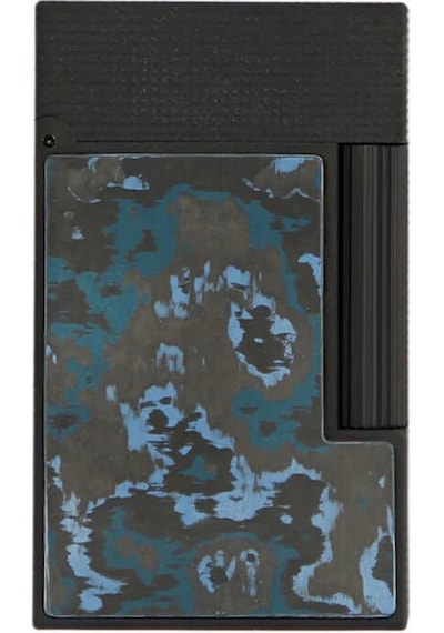 S.t. Dupont Ligne 2 Glacial Cave Carbon Çakmak 16397gc Siyah