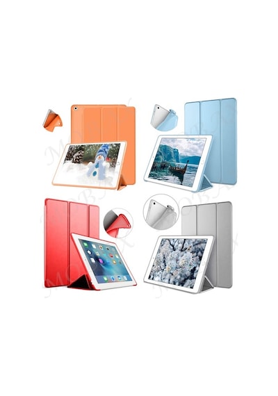 Apple Uyumlu iPad 9. Nesil 10.2" Kılıf Arkası Silikon Smart Case A2602 A2603 A2604 A2605