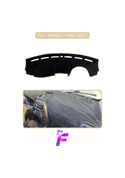 Fıat Marea 1999-2007 Torpido Örtüsü Güneşten, Isıdan, Çatlamadan Korur Oto Aksesuar E55