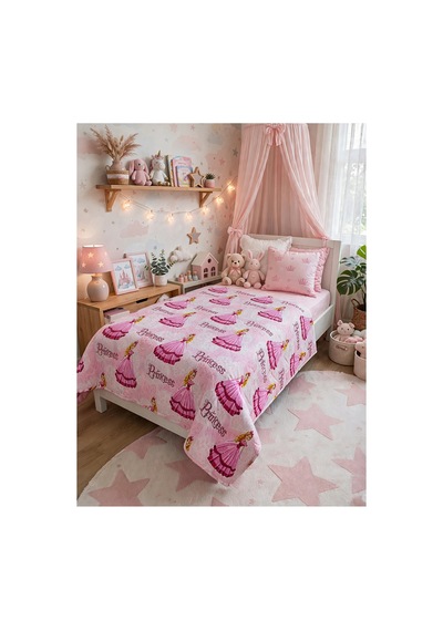 Kız Çocuk Odası Prenses Temalı Tek Kişilik Elyaf Dolgulu Kapitone Pembe Çok Amaçlı Yatak Örtüsü 155x215 Cm Çift Taraflı Pembe Pembe Kız Çocuk Odası Prenses Temalı Tek Kişilik Elyaf Dolgulu Kapitone Pembe Çok Amaçlı Yatak Örtüsü 155x215 Cm Çift Taraflı Pembe Pembe
