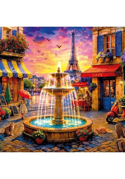 20094 Puzzle 500 Paris Square