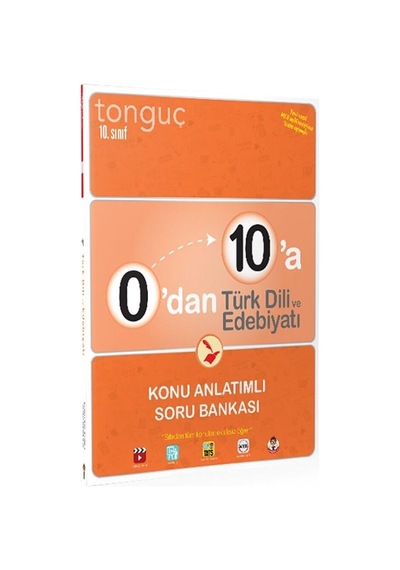 10.sınıf 0 Dan 10 A Türk Dili Ve Edebiyatı Konu Anlatımlı Soru Bankası - Tonguç