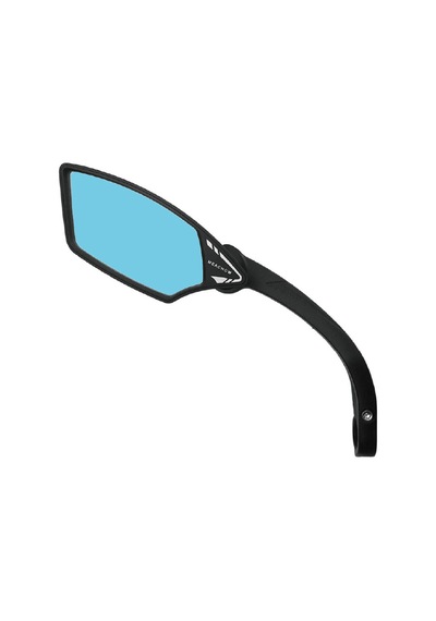 Meachow Me009-b Mavi Lens Sol Bisiklet Aynası Siyah
