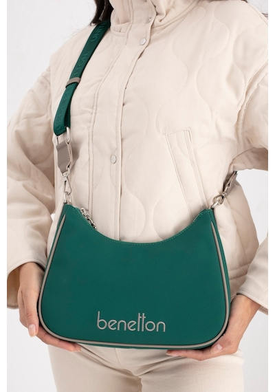 Benetton Kadın Kol Çantası Bnt1690 Zümrüt Koyu Taş
