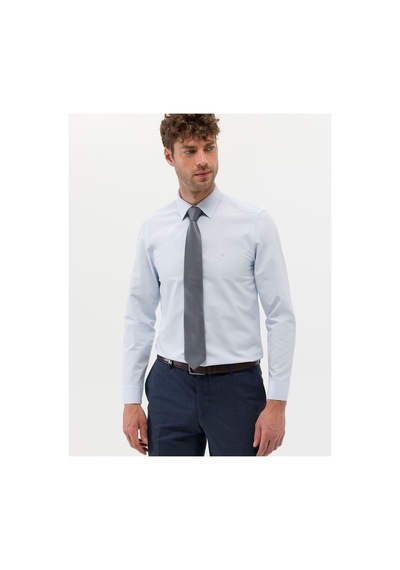 Pierre Cardin Slim Fit Uzun Kollu Basic Erkek Gömlek gri