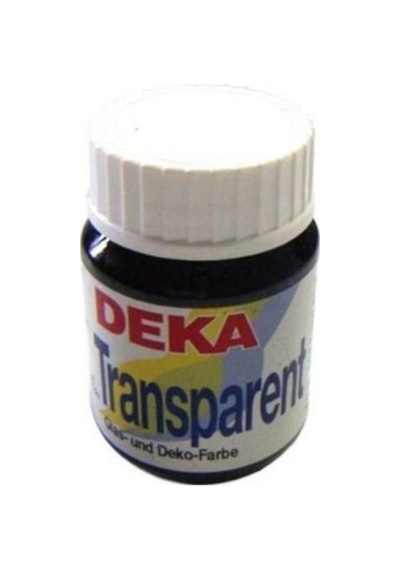 Deka Transparent Cam Boyası 25ml Cam Şişe Farblos İnceltici 02-00 Şeffaf