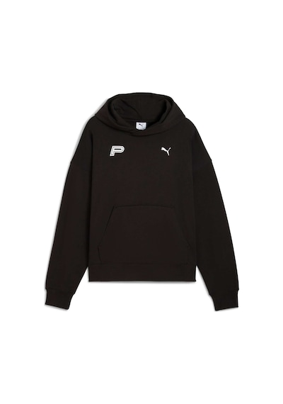 Future.puma.archıve Graphıc Boxy Unısex Kapüşonlu Sweatshırt 632078 01 Siyah