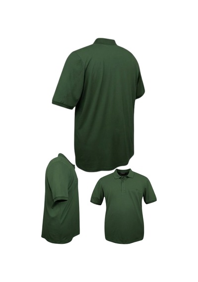 Erkek Büyük Beden 115 - 175 Kilo Arası Uygun Bedenli Likralı Pike Polo Yaka Cepli Tişört Koyu Yeşil Erkek Büyük Beden 115 - 175 Kilo Arası Uygun Bedenli Likralı Pike Polo Yaka Cepli Tişört Koyu Yeşil