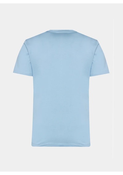 John Richmond Bisiklet Yaka Mavi Erkek T-shirt Ump24031ts