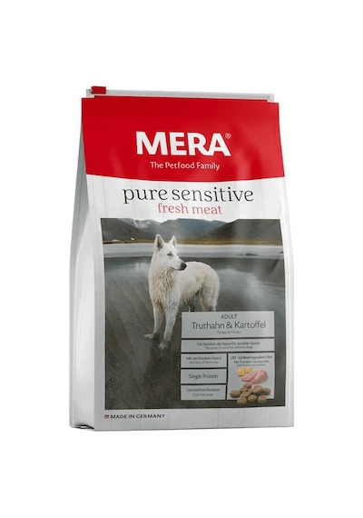 Mera Tahılsız Hindili ve Patatesli Yetişkin Köpek Maması 4 KG