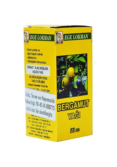 Bergamot Yağı 20 Cc