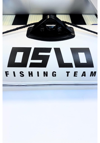 Oslo Fishing Team 2.40mt Mavi Beyaz Şişme Bot Açık Mavi - Beyaz