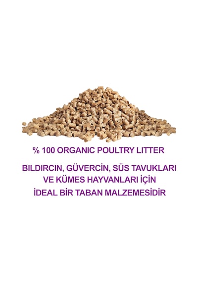 Bonny Nice Organik Kümes Hayvanları Kafes Altlığı 5KG 9 L x 2