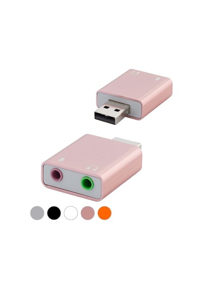 Usb Harici Ses Kartı 7.1 - Gümüş Hdx5272